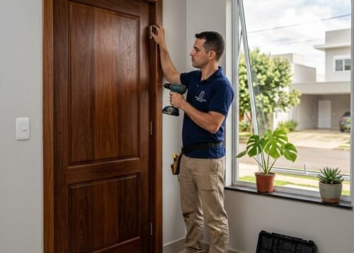 Instalação de portas de madeira em Rio Claro SP